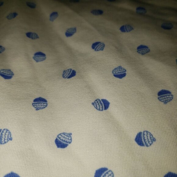 Matilda Jane Moments with You Long Sleeved Top Childs Size 6 Acorns Cream Blue - Picture 3 of 8